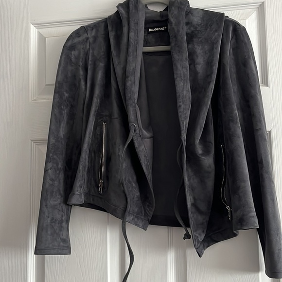 “Blank NYC- velour jacket size XS” - Picture 3 of 7